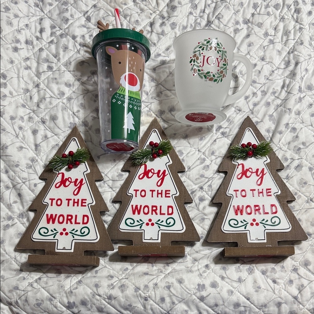 Festive Holiday Tree Decorations Set